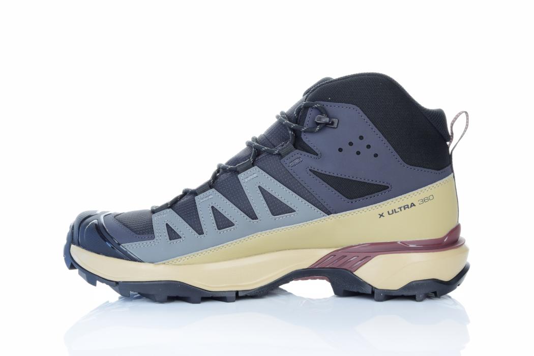 Salomon X ULTRA 360 MID GTX, moški pohodni čevlji, siva